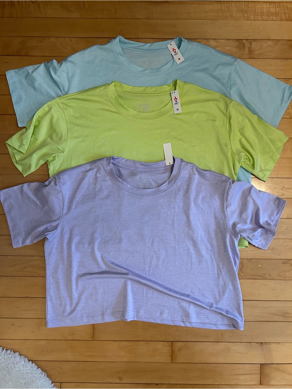 Liberty Pro Heathered Light Blue Performance Tee